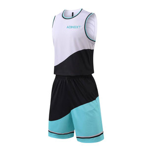 Jersey de Baloncesto Transpirable 100% Poliéster, Personalizable con Logotipo, Uniforme de Baloncesto para Entrenamiento, Superventas - Product Image 1