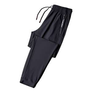 Pantalones de jogging personalizados para hombre, pantalón de gimnasio cónico, sólido, hecho en Vietnam - Product Image 2