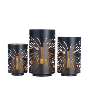 Bougeoirs en verre de conception papillon marocain de haute qualité lanternes et bocaux pour la décoration intérieure mariages et noël - Product Image 4