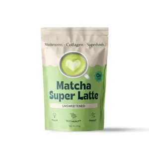 Private Label No Additive Ceremonial Matcha Powder Matcha Slim Latte MCT Oil Collagen For Focus Gut Health And Energy