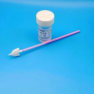 แปรงตรวจปากมดลูกแบบใช้แล้วทิ้งพร้อมสารละลายเก็บรักษาเซลล์ 20 มล. สำหรับการตรวจปากมดลูกทั้งแบบตรวจเซลล์และตรวจ <span class=keywords><strong>HPV</strong></span> - Product Image 6