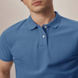 Camiseta Personalizable para Hombre, 100% Algodón, Tejido de Punto, Transpirable, de Secado Rápido, Cuello Redondo, Manga Corta, Estilo Ejecutivo con Patrón Liso - Product Image 4