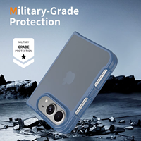 Logo/emballage personnalisés disponibles : Nouvelle coque en TPU pour iPhone 18 Duo, coque mate résistante aux chutes avec effet peau pour accessoires mobiles