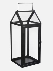 Nuevo diseño de linterna de metal para interiores, linternas de metal decorativas modernas, linternas de vidrio para jardín exterior, linterna de Metal decorativa para interiores - Product Image 5