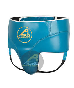 Secure Fit Premium Leather Ingle Guard Cup Equipo de entrenamiento esencial para boxeo de nivel superior MMA Kickboxing - Product Image 2