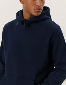 เสื้อฮู้ดดี้ผู้ชายคุณภาพสูงแบบขายส่ง สกรีนโลโก้ได้ตามต้องการ ทรงโอเวอร์ไซส์ เสื้อฮู้ดดี้พื้นฐานคุณภาพสูง ผ้าฝ้าย 100% โดย Ako - Product Image 4