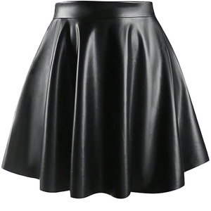 Top Trending Vintage Falda de cuero para mujer Transpirable Cómodo Mejor calidad Precio al por mayor Venta caliente Tarifas baratas - Product Image 5
