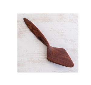Cuchara de servidor de pastel de madera de lujo con venta de cocina y artículos pulidos Herramientas para pasteles Cuchillo para pastel de bodas y pieza de servidor - Product Image 3