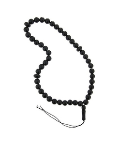Tasbih de Alta Calidad Hecho a Mano con 33 Cuentas de Piedra y Madera, Cuentas de Oración para Musulmanes, Ramadán - Product Image 4