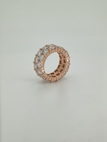 Bague de mariage en or 10 carats avec diamants de laboratoire brillants VVS VS EF, style hip-hop, pour homme et femme, bijoux de luxe