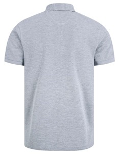 High Quality Men's <b>Classic</b> Solid Heather Grey Knitted Short Sleeve Golf Shirt Digital Printing Embroidered Blank Design - Product Image 2