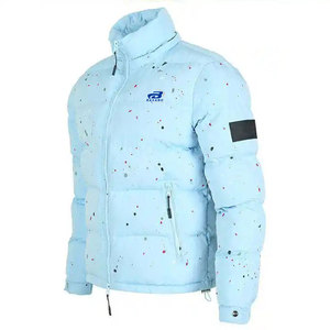 <b>Men</b> Sublimation Puffer <b>Jacket</b> Custom Full Print Warm Lightweight Winter Outerwear <b>Jacket</b> - Product Image 3