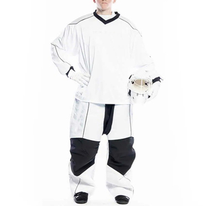 Camiseta de portero de floorball profesional personalizada para hombre, conjunto de malla de poliéster transpirable de secado rápido para jugadores profesionales, hecho a medida - Product Image 6