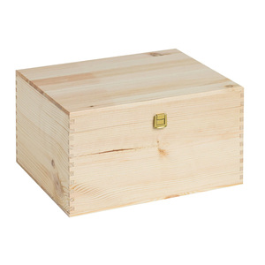 Caja de madera con kit interior de madera para 3 + 3 botellas estándar de 750 ml. Dimensiones internas: 33.5X25.5X19 - Product Image 1