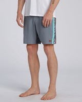Shorts de Playa para Hombre con Estampado de Letras, Impresión Digital, Ecológicos, Transpirables, de Secado Rápido, Cintura Elástica, Servicio OEM