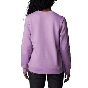 Oversize bordado liso mujer 400 GSM cuello redondo Casuall peso pesado grueso PANA con cordón sudadera de Pakistán 2025 - Product Image 2