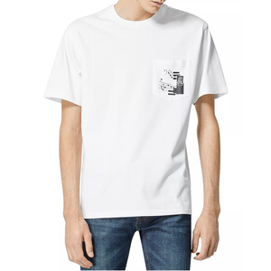 Hommes de T-shirt Top Qualité 100% coton cool Halloween Drôle conception Imprimé Chinois caractères o-cou hommes T-shirt - Product Image 1
