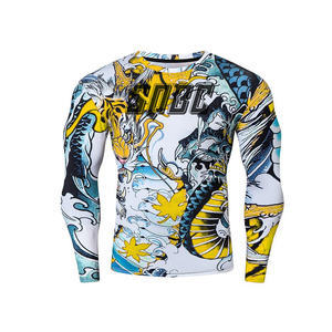 Long Sleeve Compression Shirts, Best Design MMA <b>Rash</b> <b>Guard</b>, Swimming <b>Rash</b> <b>Guard</b> & Sports Wear - Product Image 6