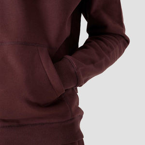 Haute qualité 500gsm coton lourd pull à capuche français Terry sweats à capuche goutte épaule pas de cordes lourd surdimensionné hommes sweats à capuche - Product Image 2