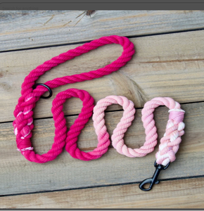 Wholesale <b>Pet</b> Supplies Accessory Customized Colored Cotton Rope Handmade Dog <b>Leash</b> <b>Pet</b> <b>Leash</b> Set - Product Image 2