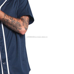 Camiseta de béisbol personalizada duradera, camiseta de equipo personalizada por sublimación, ropa deportiva de entrenamiento transpirable para hombres, mujeres y jóvenes - Product Image 6