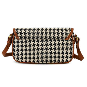 Nouvel arrivage Sac à bandoulière en cuir de qualité supérieure pour femmes Embrayage 2022 Sacs à main pied-de-poule - Product Image 5