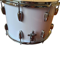 Custom High Quality Handmade Double Layer Poplar Wood Snare Drum Oilpaper Heads Coated Stainless Steel for Live Marching Band