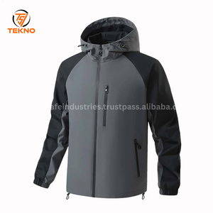 2025 personalizado estilo caliente al por mayor cortavientos hombre chaqueta de lluvia chaqueta impermeable para hombres último estilo abrigo servicio OEM - Product Image 6