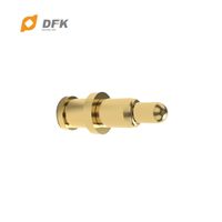 Connecteur à broches pogo en laiton à ressort de 6 mm, hauteur de 4,8 mm, 1A, 50 m