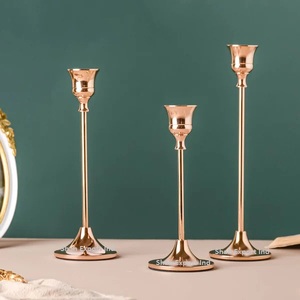 Awesome Design Metal <b>Taper</b> <b>Candle</b> Holder Copper Finished for Home Event Parties Decorative <b>Candle</b> Stick Holder - Product Image 4