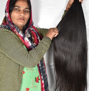 Venta al por mayor Precio de fábrica Extensiones de cabello Remy vietnamita natural Paquetes de cabello indio alineados con cutícula virgen - Product Image 5