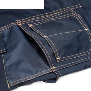 HI VIS ชุดเอี๊ยมสะท้อนแสง, มีคุณลักษณะกันน้ำปรับแต่งโลโก้ได้เพื่อเพิ่มความปลอดภัยในการมองเห็น - Product Image 6