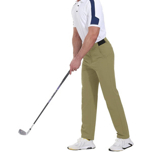 OEM Men's Breathable Four-Way Stretch <b>Spandex</b>/Polyester Golf <b>Pants</b> Custom Logo Design Eco-Friendly Anti-UV Sports Corporate Wear - Product Image 3