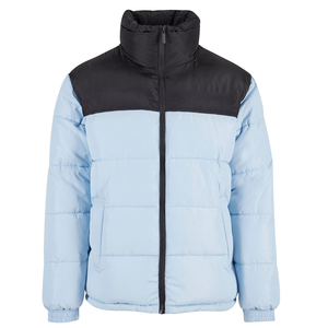 Chaqueta Acolchada Ligera para Mujer, con Cuello Alto, Relleno de Plumón Personalizado, Chaqueta Unisex, Abrigo Cálido, Talla Grande, Chaqueta Inflable para Usar como Ropa Exterior - Product Image 1