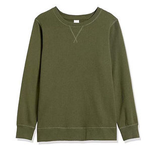 Sweat-shirt oversize pour femme de haute qualité personnalisé, broderie de cristal, motif imprimé, motif uni, sweat-shirt d'hiver, logo sur le devant - Product Image 3