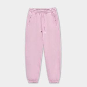 Pantalones de chándal holgados informales de talla grande para hombre a la moda al por mayor, pantalones de chándal vintage personalizados de lana con bloques de color - Product Image 5