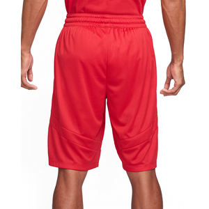 Shorts de basket-ball rouges pour hommes, légers, respirants, avec taille élastique, vêtements de sport pour l'entraînement athlétique, vêtements de sport pour la salle de sport - Product Image 3