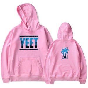 Sweat à capuche col rond personnalisable doublé léger en éponge française brodé surdimensionné épaule tombante Streetwear 310 grammes hiver - Product Image 5