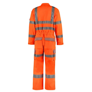 Hot Sale Unisex Industrial <b>Waterproof</b> Hi Visibility Work Jacket Custom Logo Men's Uniform Workwear Coverall <b>Boiler</b> <b>Suit</b> - Product Image 6