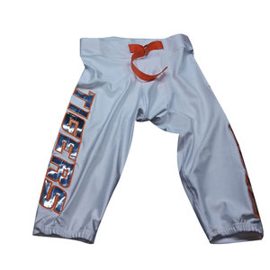 Shorts de football unisexes XL à rayures personnalisées, grande taille, logo brodé, respirant, sublimation, élasthanne/polyester, élastique - Product Image 2