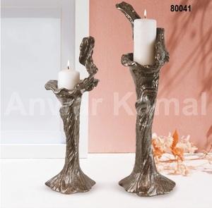 Aluminium Pillar <b>Candle</b> Holder - Product Image 1
