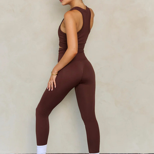 Infant Girl Summer Active Wear Set Kids Athletic Sleeveless CropBiker Shorts Yoga Comfortable Breathable Baby Fitness Set Ronpex - Product Image 2