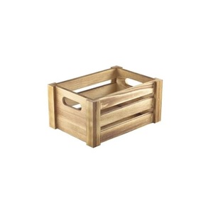 New Arrival Wooden <b>Caddy</b> for Storing Utensils 2 in 1 <b>Caddy</b> with Metal Handle for <b>Table</b> Decor Natural Finished Cutlery Holder - Product Image 6