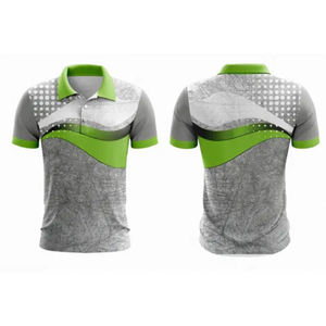 OEM de alta calidad transpirable de secado rápido de los hombres para camisas de fábrica último diseño de manga corta tejido de punto de talla grande - Product Image 4