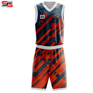 Kit de baloncesto personalizado deportivo de alta calidad para hombres, uniforme de baloncesto deportivo personalizado, ropa deportiva - Product Image 3