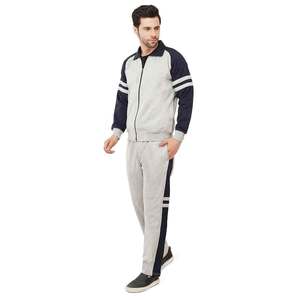 Conjuntos de chándales con diseño de logotipo personalizado al por mayor, chándales de dos piezas personalizados con logotipo impreso y bordado OEM para hombres y mujeres - Product Image 1