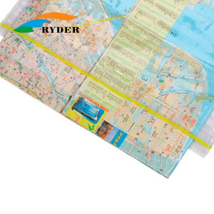 Pochette de carte étanche en PVC transparent pour la randonnée en plein air, avec fermeture à glissière et poignée en cordon - Product Image 6