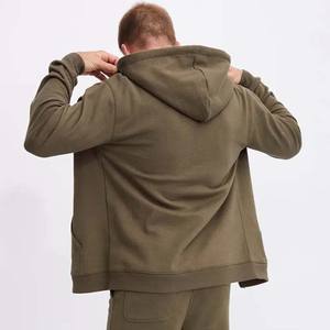 Sweat-shirts à capuche pour hommes avec logo personnalisé OEM, prix bas, matière en coton, fermeture éclair, sweat-shirt d'hiver pour hommes en vente - Product Image 5