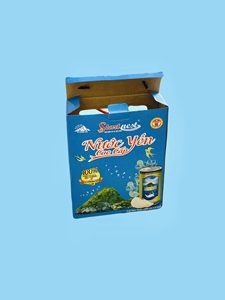 Cajas de papel corrugado con impresión offset personalizada, embalaje de materiales reciclados de 22*5*16cm para alimentos y bebidas de Nido de Pájaro en Vietnam - Product Image 2