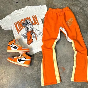 ชุดวอร์มผ้าคอตตอนพิมพ์ลายสำหรับวิ่งชุดวอร์มสำหรับใส่เล่นกีฬาผ้าเฟรนช์เทอร์รี่3D ตามต้องการ - Product Image 1